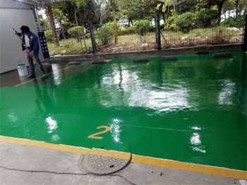 車(chē)庫(kù)地坪漆